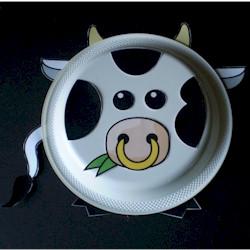 Paper plate bull craft