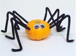 Pumpkin Spider Craft