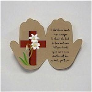 Handprint Easter Prayer Craft
