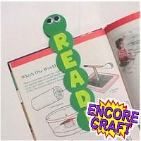 Bookworm Bookmark Craft