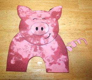 Pink Pig Craft