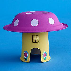 Mushroom House Craft