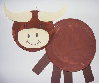 Paper Plate OX Craft