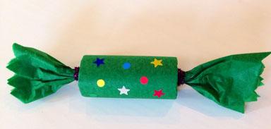 Christmas Cracker Present Wrapping Craft