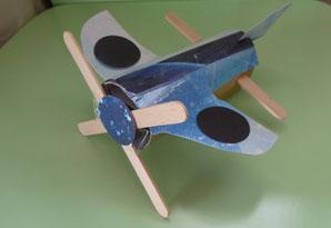 Toilet Roll Air Plane Craft