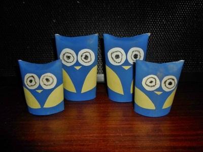 Owl Family Craft
