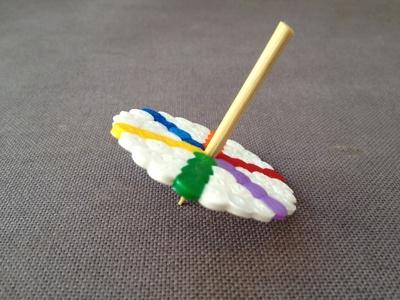Melted Bead Spinning Top Craft