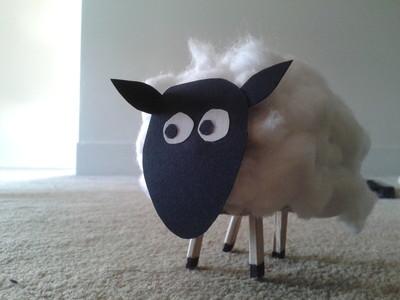 Simple Sheep Craft