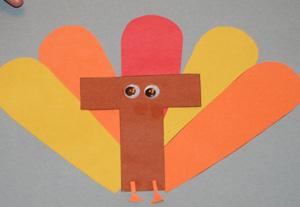 T is for Turkey Craft