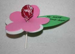 Lollipop Flower Craft Craft